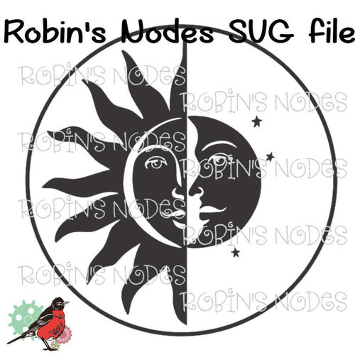 Sun and Moon 2 SVG