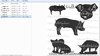 Pig Collection DXF
