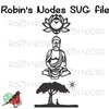 Buddha Lotus SVG
