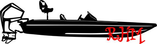 Bass boat DXF